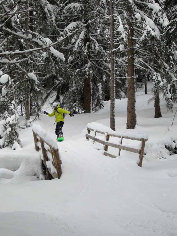 (4) whoops, who put that jump into the bridge?