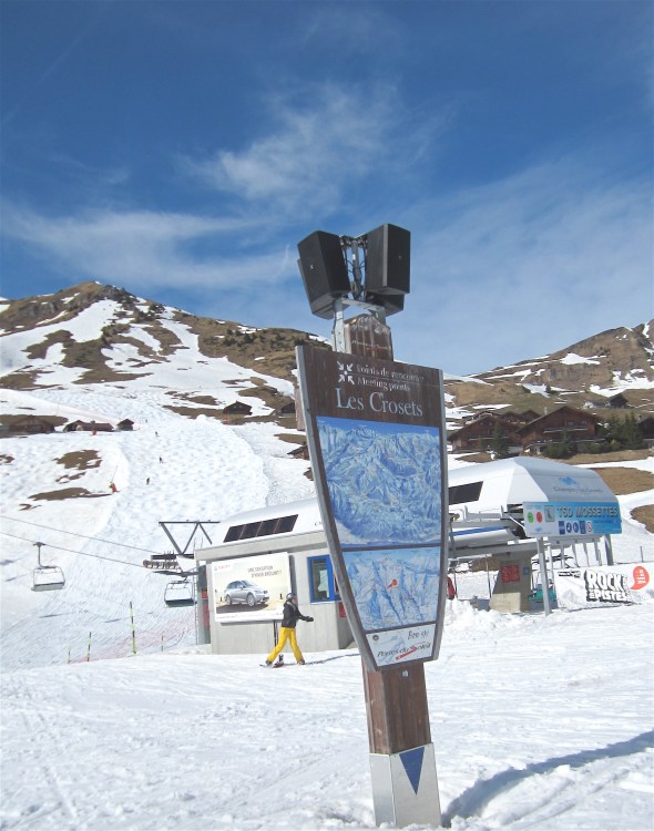 Les Crosets - Home to the infamous Swiss Wall